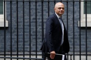 Health minister Sajid Javid had been criticised for using the word "cower".